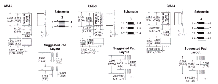 Dimensions & Schematic